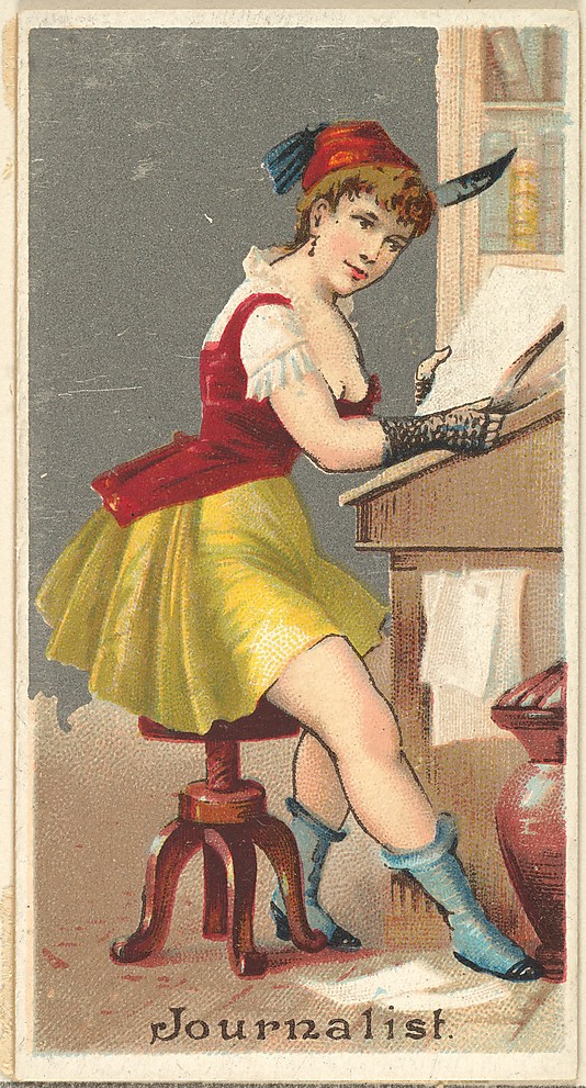 Female Journalist 1887